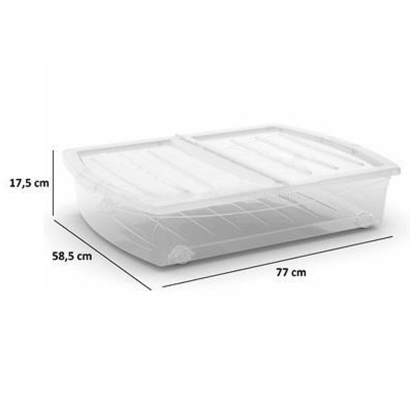 Kis - Spinning Box XL - 56L - Clear