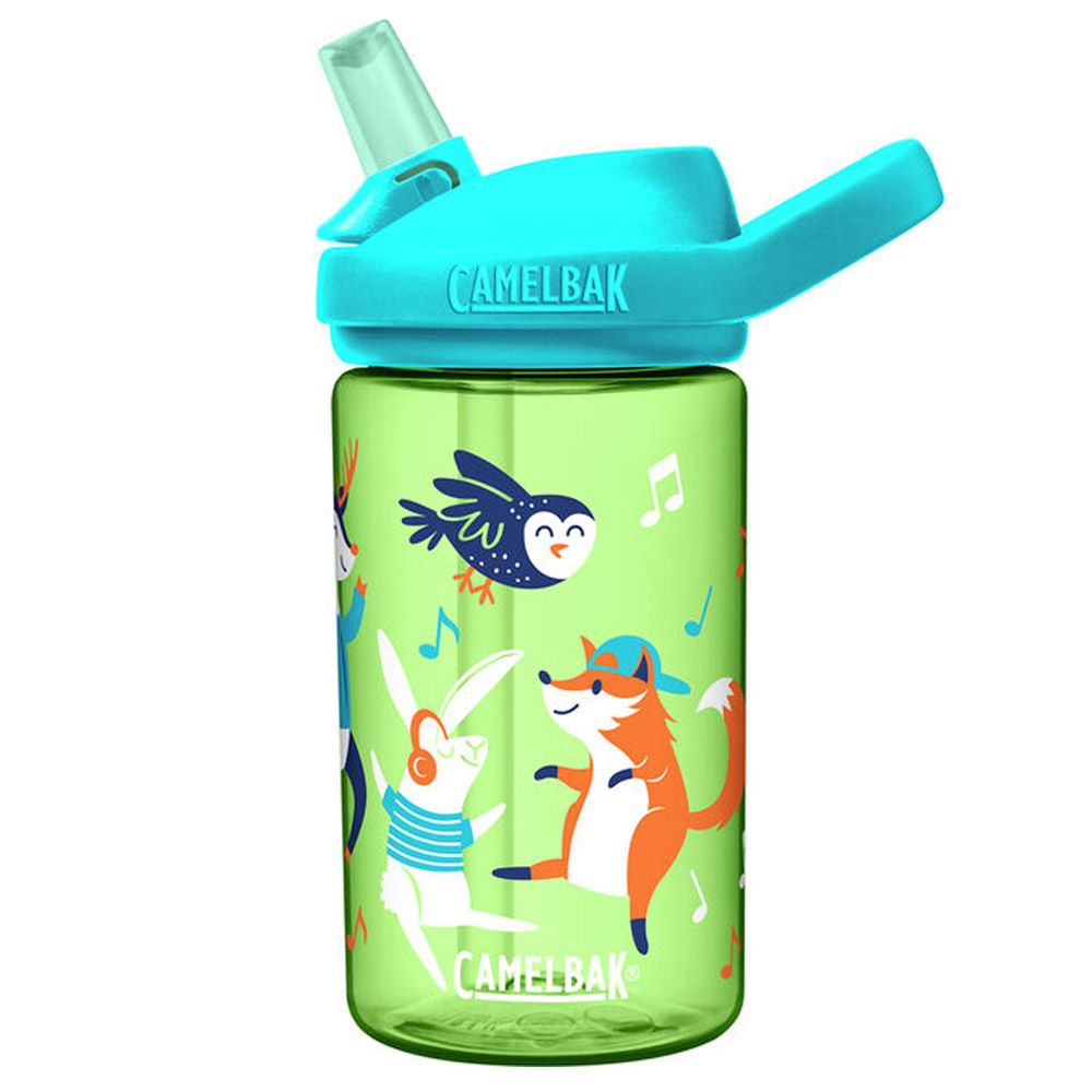 CamelBak - Eddy+ Kids Straw Water Bottle - Party Animals - 400ml