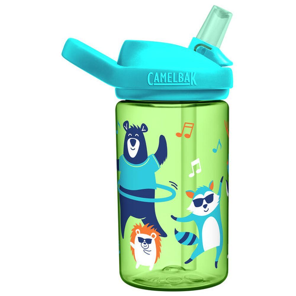 CamelBak - Eddy+ Kids Straw Water Bottle - Party Animals - 400ml