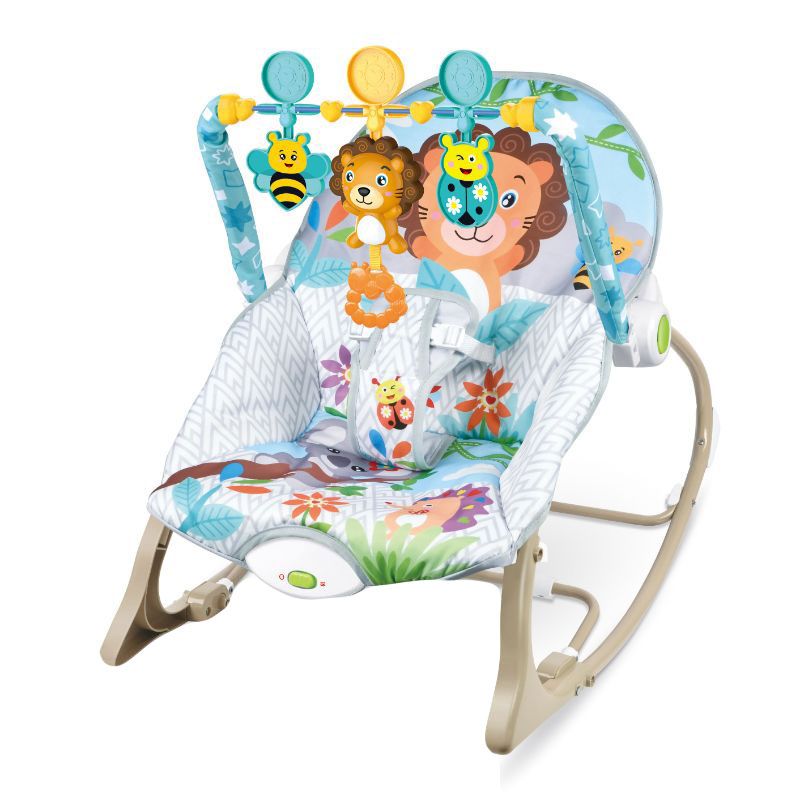 Factory Price - Infant-Toddler I-Baby Rocker/Bouncer - Lion 