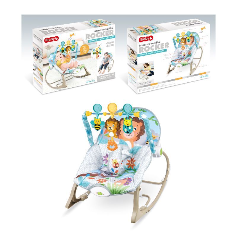 Factory Price - Infant-Toddler I-Baby Rocker/Bouncer - Lion 