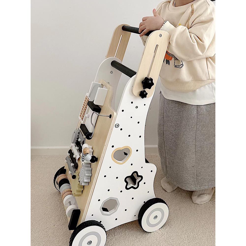 Factory Price - Wooden Baby Walker & Multifunctional Activity Center