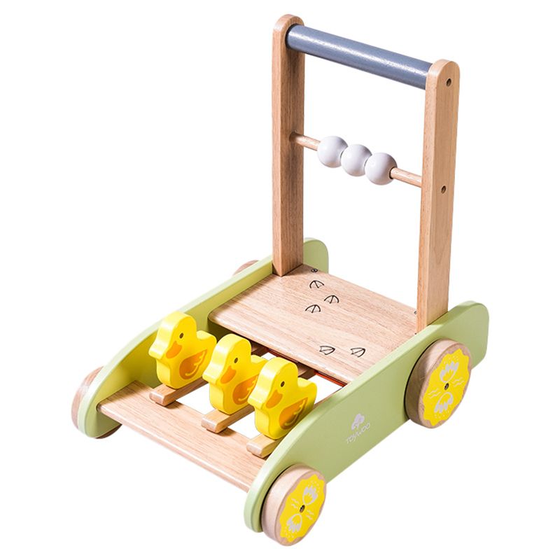 Factory Price - Wooden Multifunctional Baby Walker w/ Cute Ducks