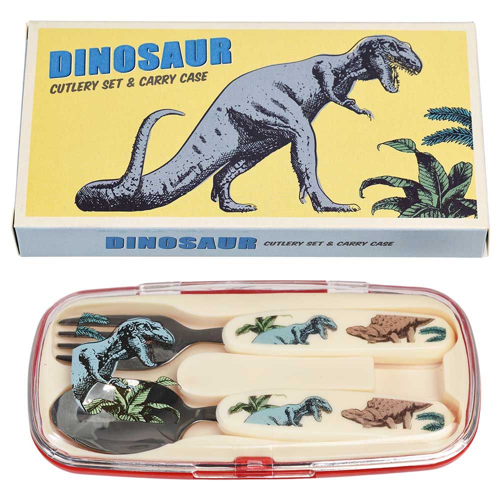 Rex London - Children's Cutlery Set - Prehistoric Land