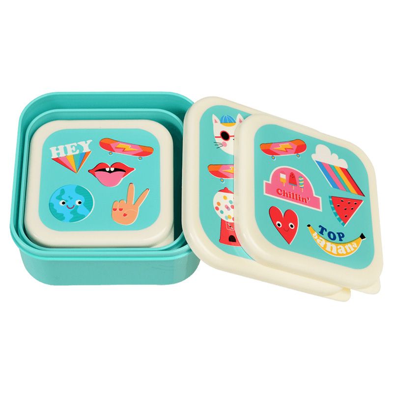 Rex London - Top Banana Snack Boxes 3pcs