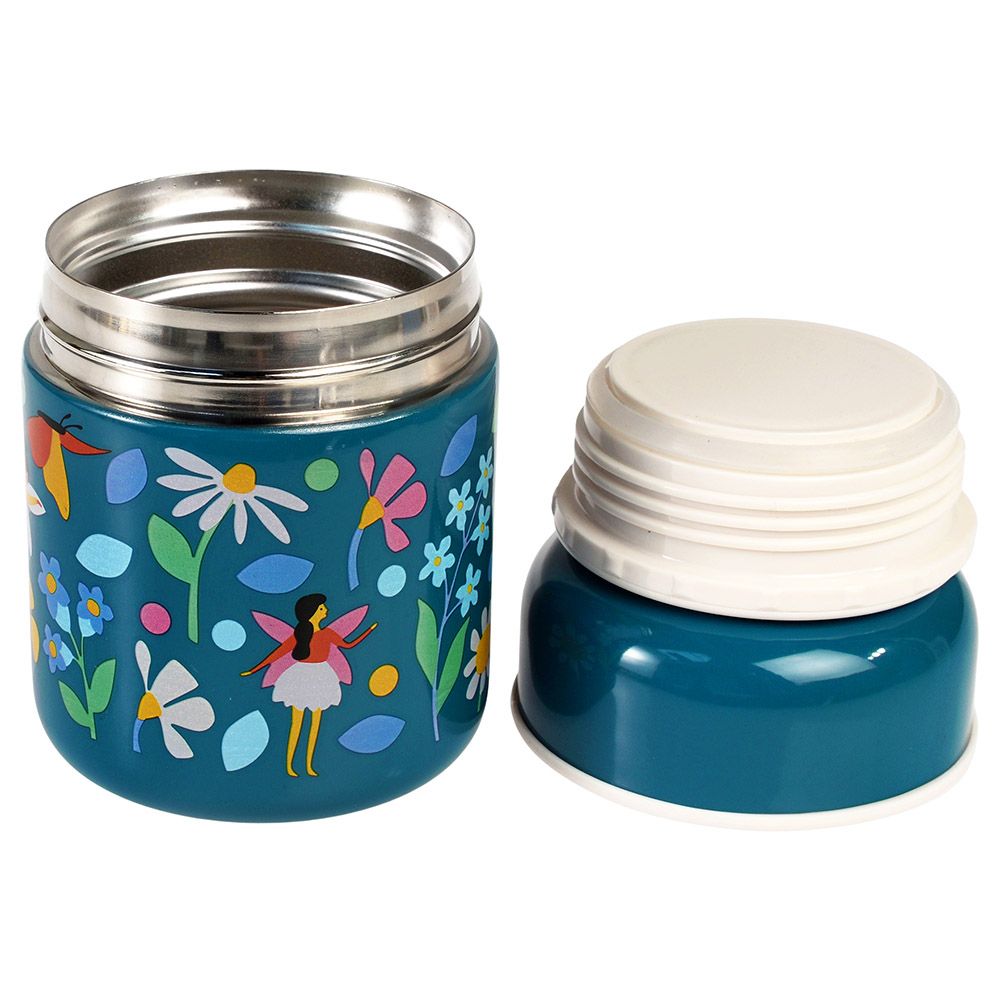 Rex London - Stainless Steel Food Flask 280ml - Fairies In The Garden