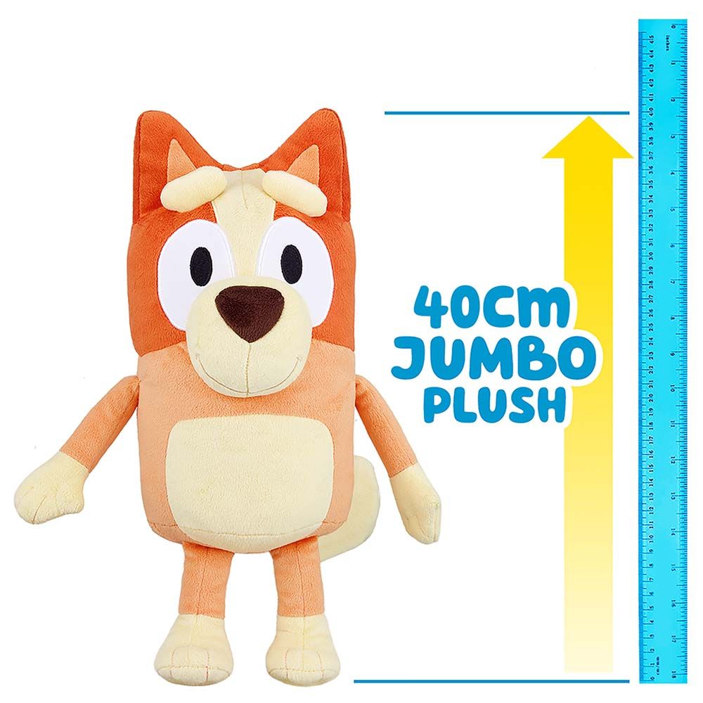 Bluey - Jumbo Plush - Bingo - 16-inch