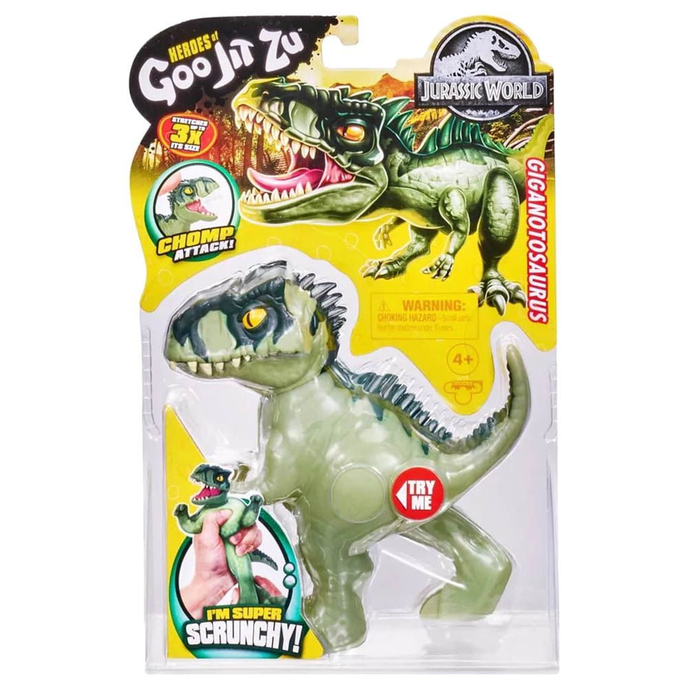 Heroes of Goo Jit Zu - S2 Jurassic World Stretch Heroes - Giganotosaurus