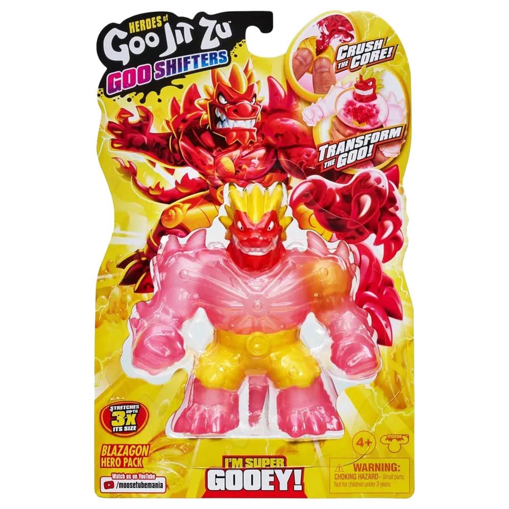 Heroes of Goo Jit Zu - S7 Goo Shifters Blazagon Hero Pack