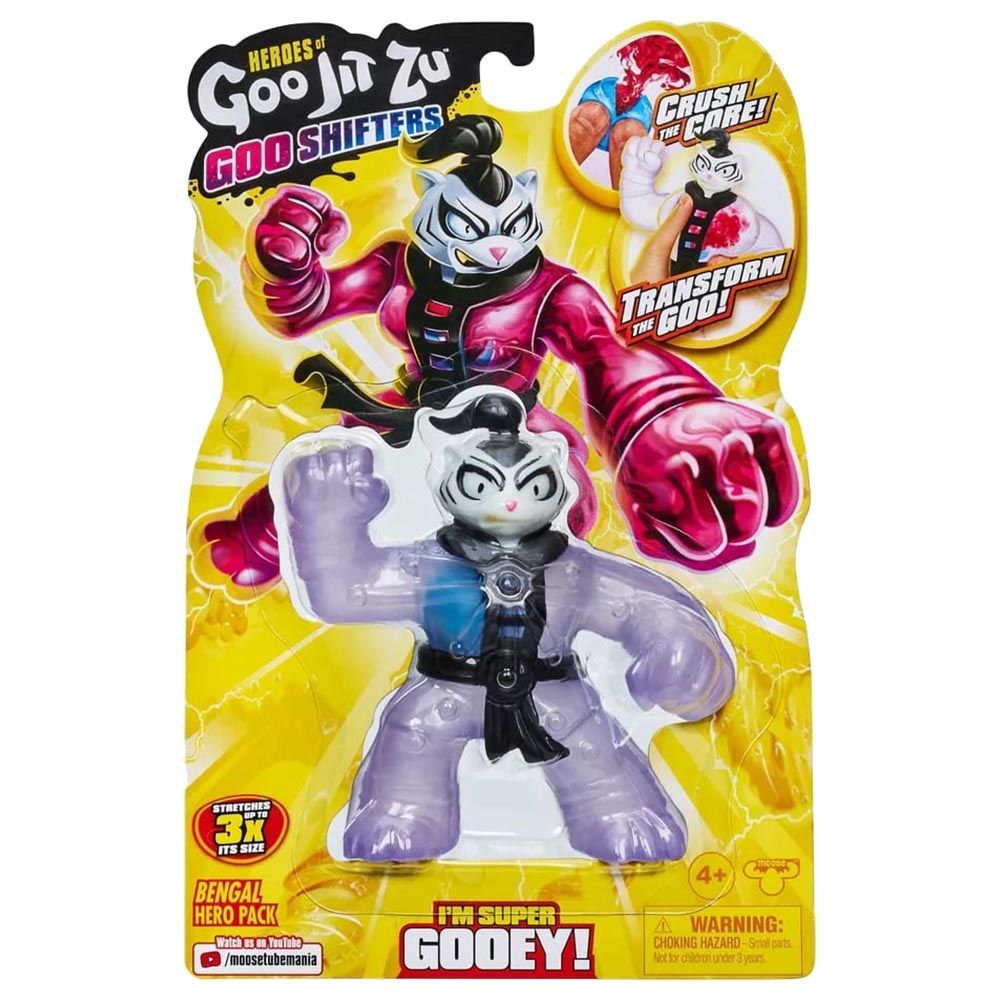 Heroes of Goo Jit Zu - S7 Goo Shifters Bengal Hero Pack