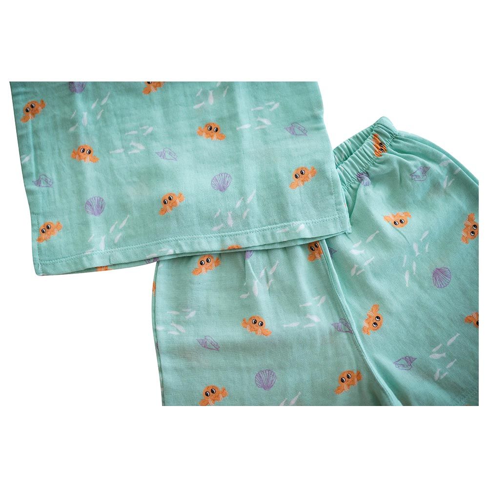 Tickle Tickle - 2pc-Set - Lil Octy Muslin Shorts & Tee