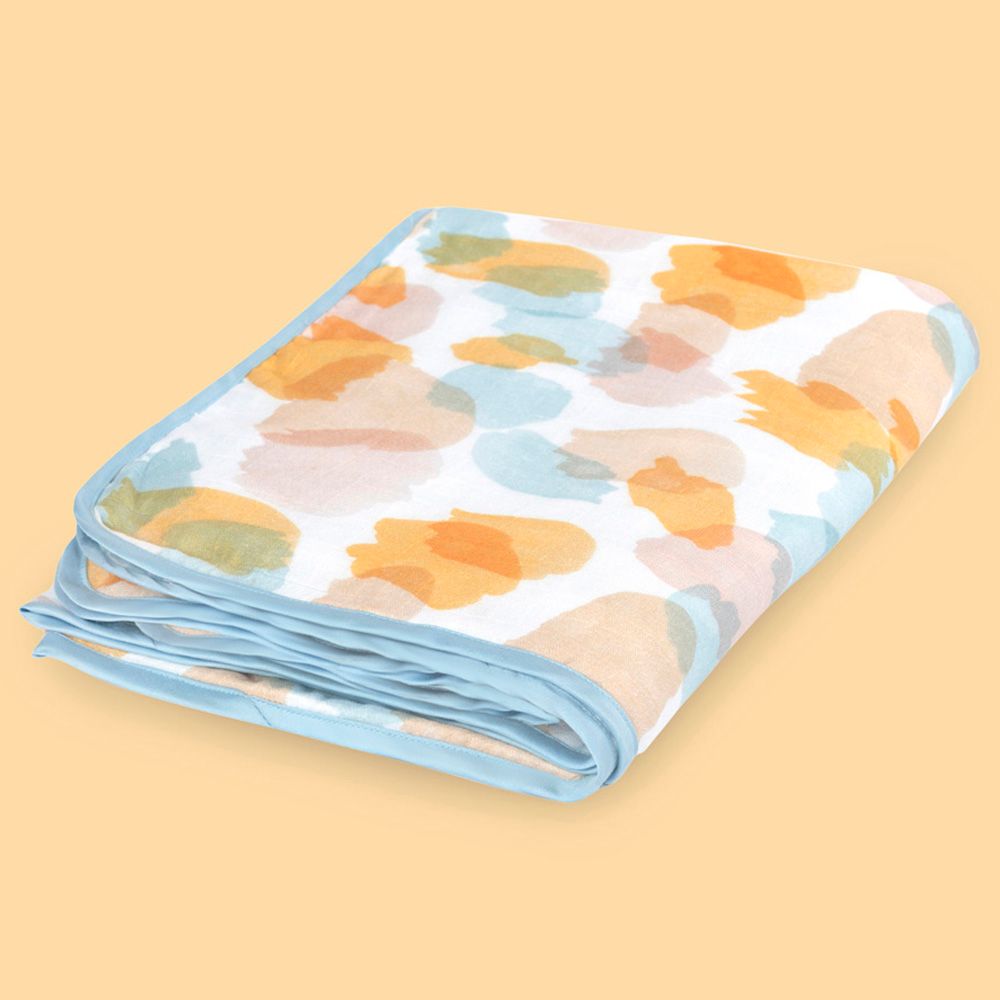 Fancy Fluff - Bamboo Muslin Blanket - Shibori (Exclusive)