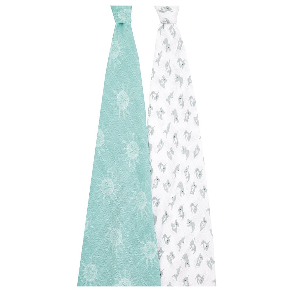 Aden + Anais - Classic Pack of 2 Swaddles - Now + Zen