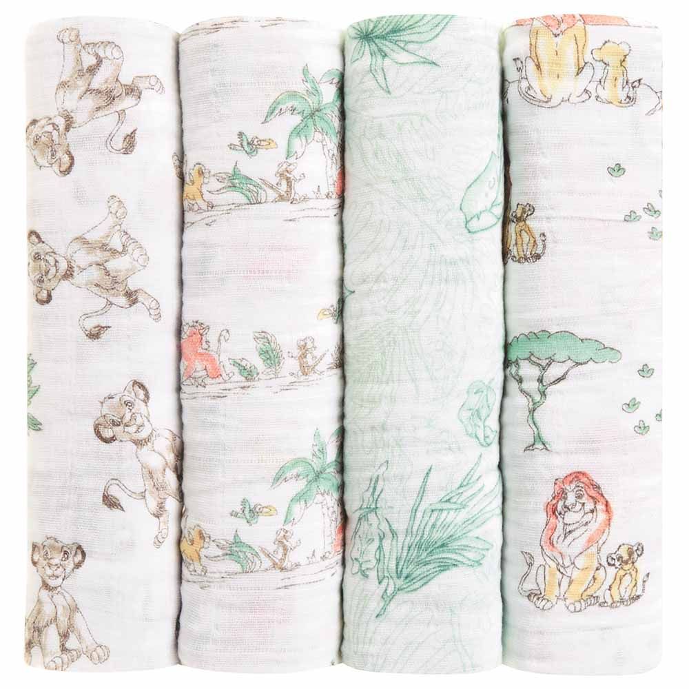 Aden + Anais - Classic 4-Pack Disney Swaddles The Lion King