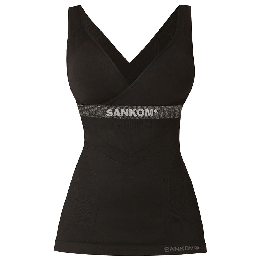 Sankom - Activewear Compression Sports Top Black