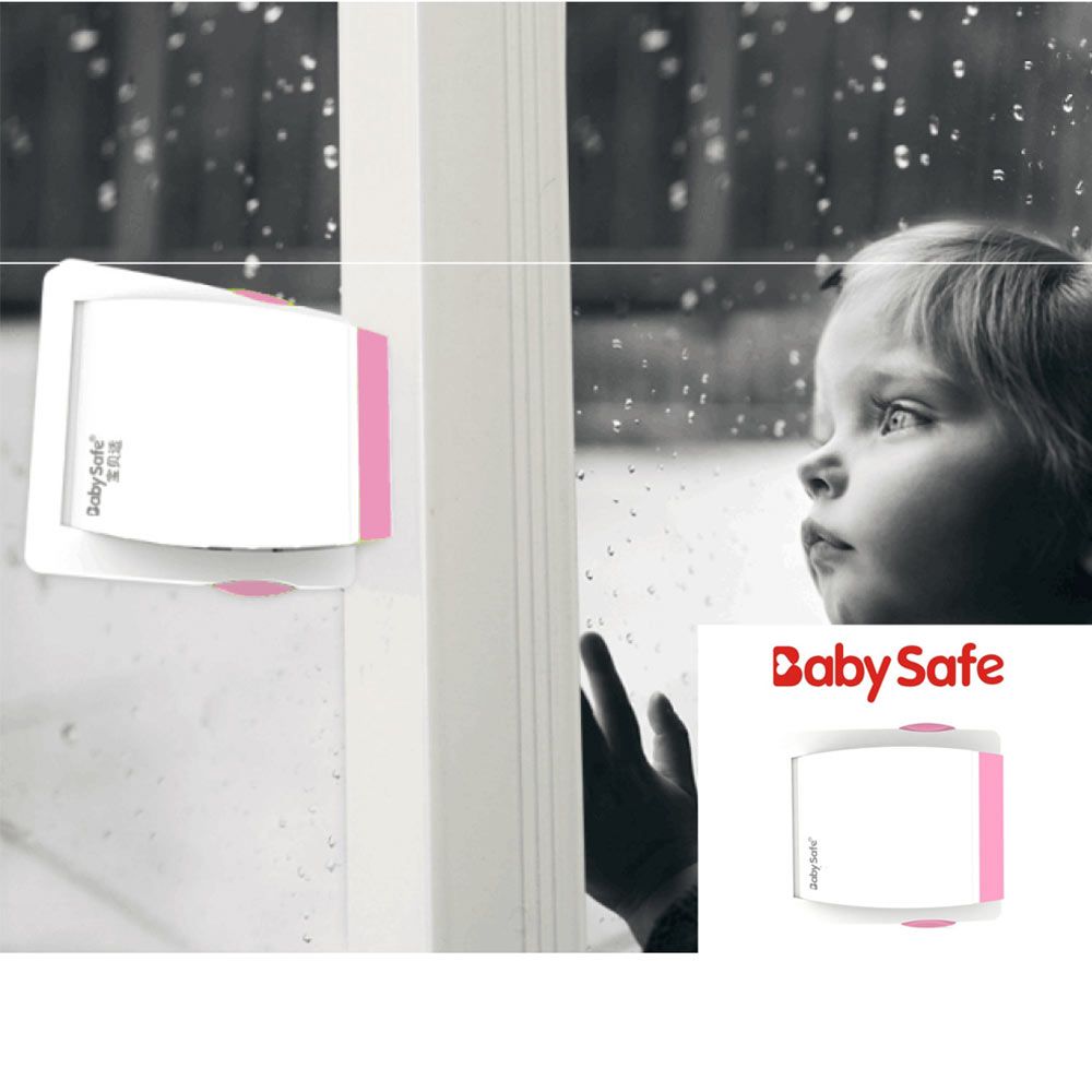 Baby Safe - Multipurpose Window Stopper 4Pc-Set - Pink