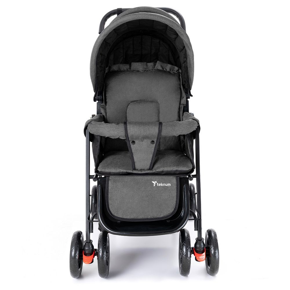 Teknum - Double Stroller Combo - Dark Grey