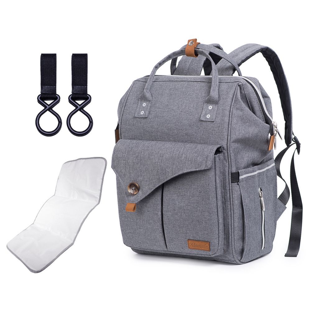 Teknum - Double Stroller Combo - Dark Grey