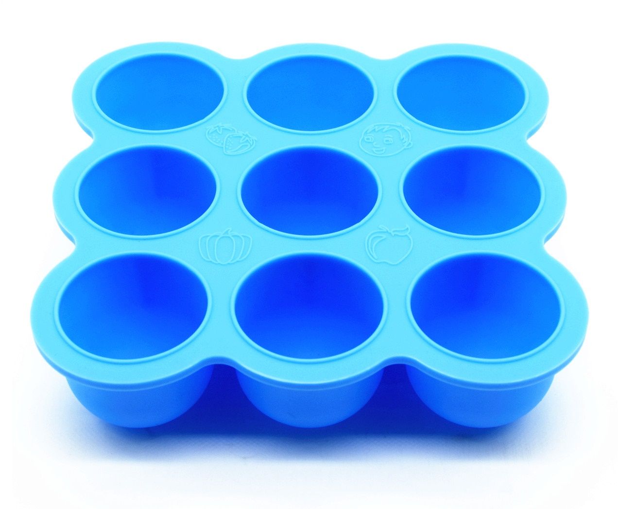 Eazy Kids - Silicone Baby Food Freezer Tray - Blue