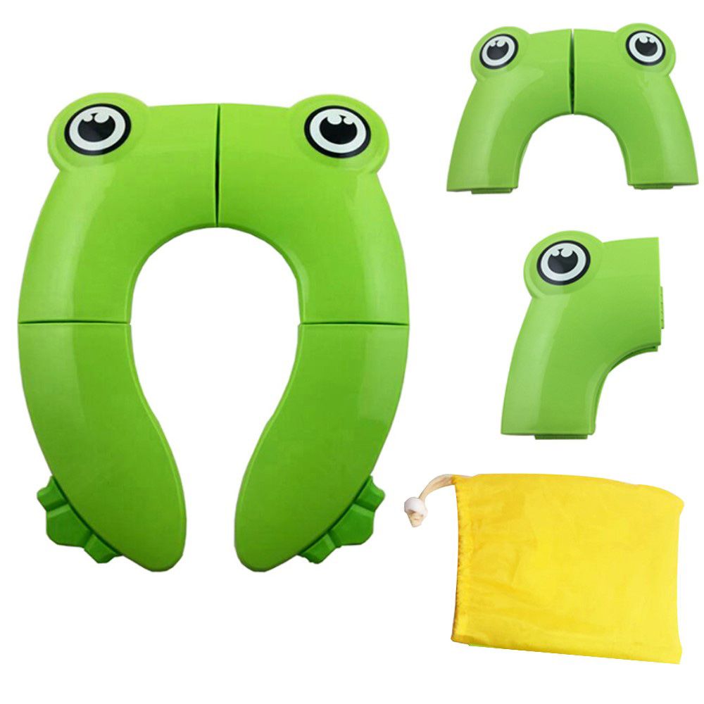 Eazy Kids -  Foldable Travel Potty With Carry Bag - Green