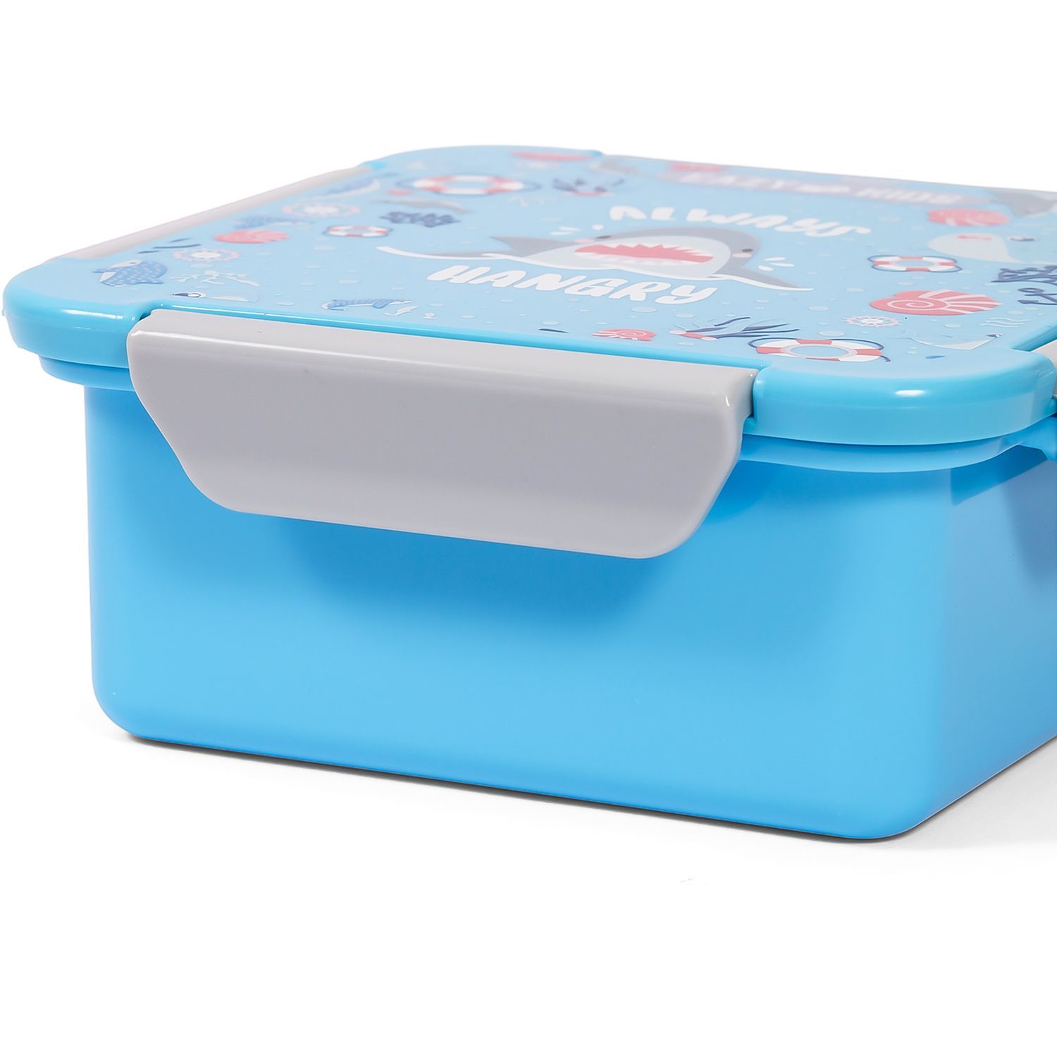 Eazy Kids - Shark Lunch Box 650ml - Blue