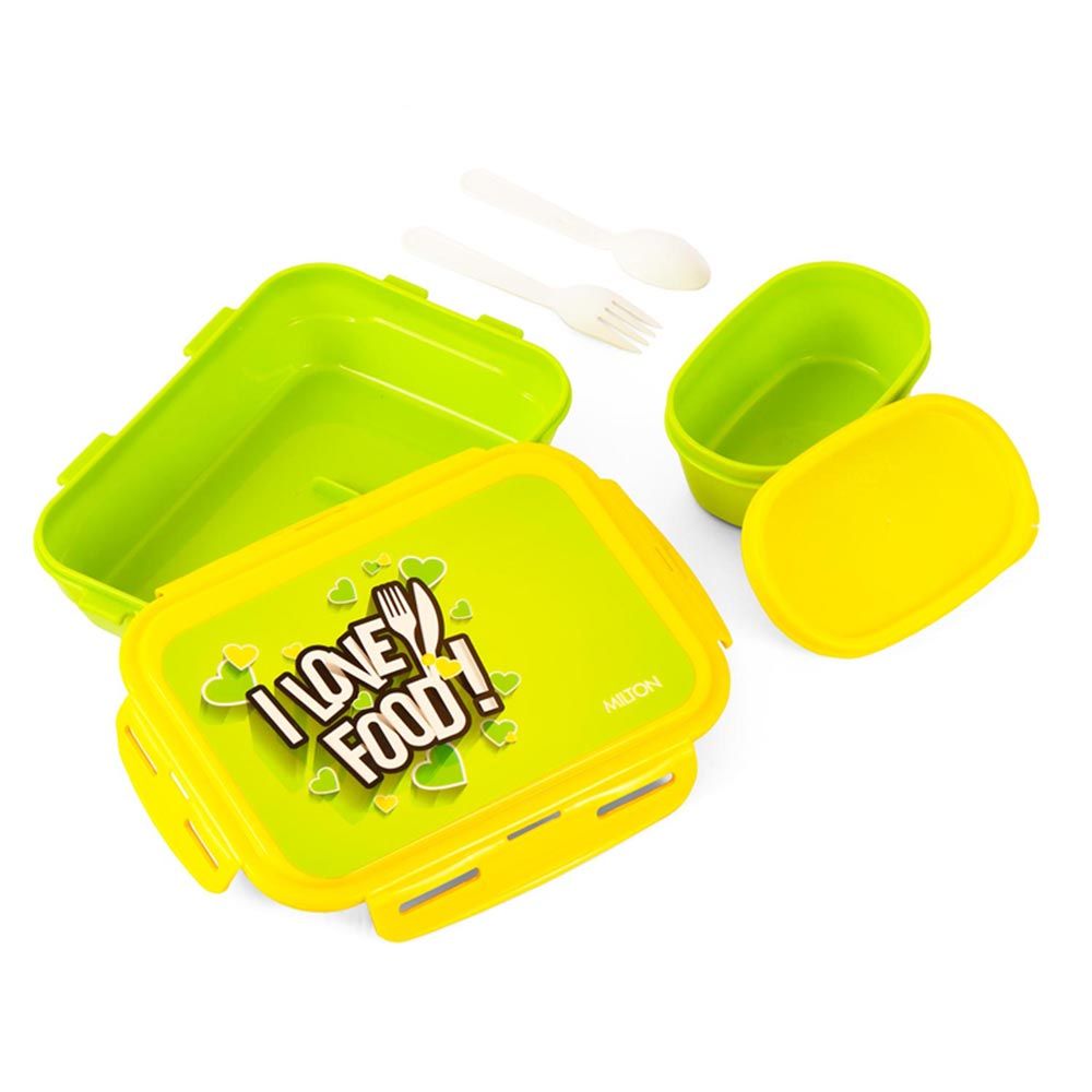 Milton - Fun Treat Lunch Box w/ Container - 1200ml - Green