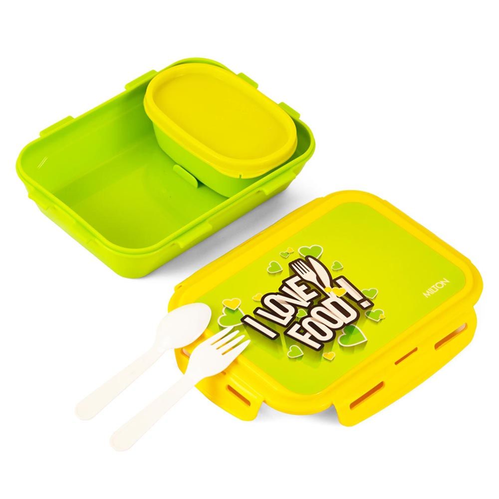 Milton - Fun Treat Lunch Box w/ Container - 1200ml - Green