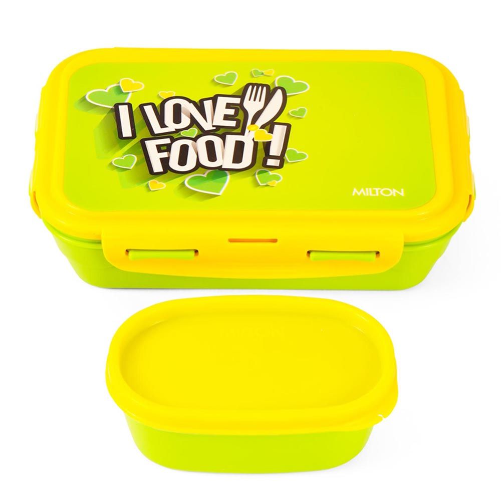 Milton - Fun Treat Lunch Box w/ Container - 1200ml - Green