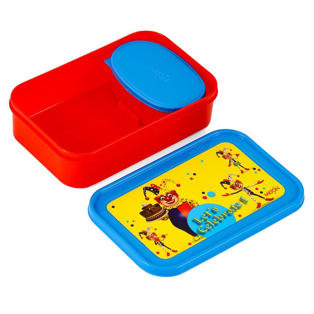 Milton - School Time Lunch Box - Red