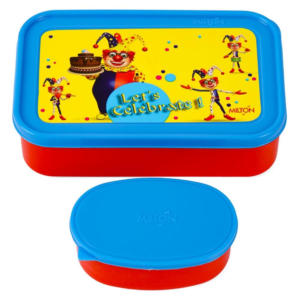 Milton - School Time Lunch Box - Red