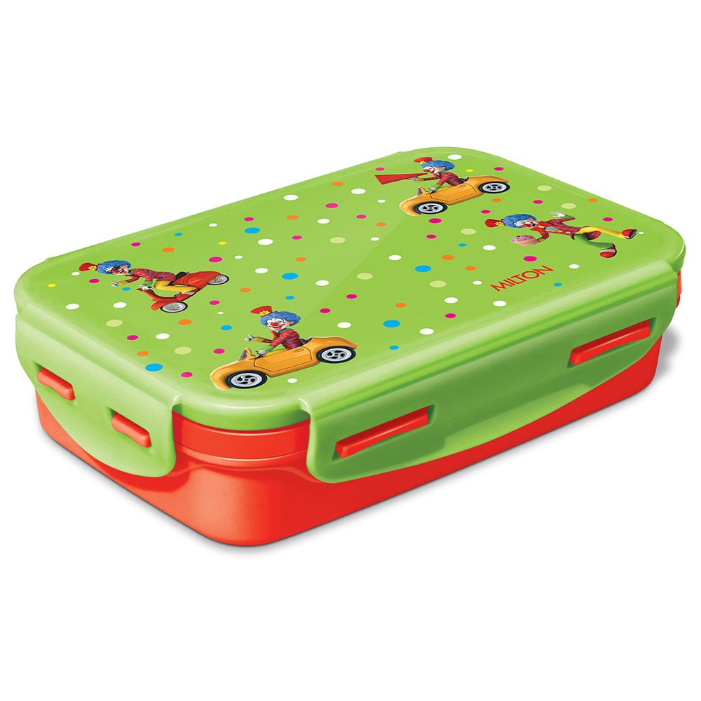 Milton - Steely Mini Lunch Box w/ Container - 400ml - Green