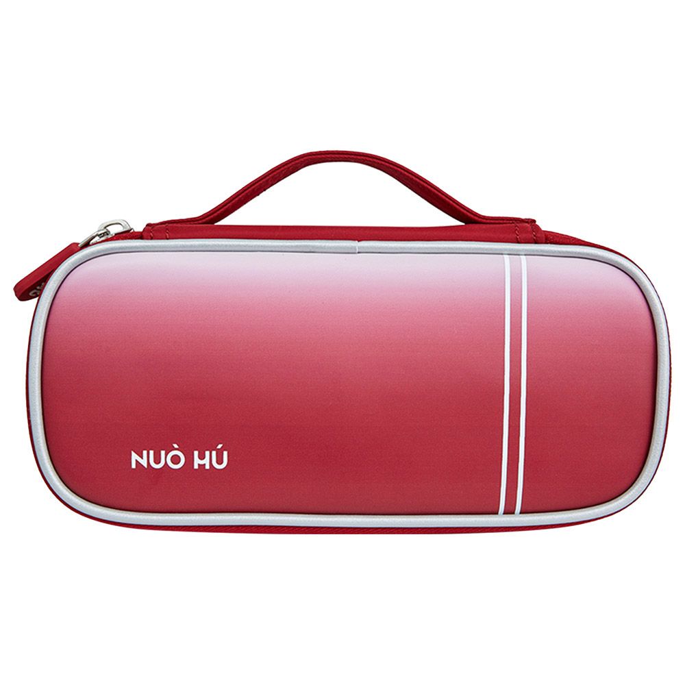 Nohoo - Ergonomic Pencil Case - Baby Red - 8-Inch