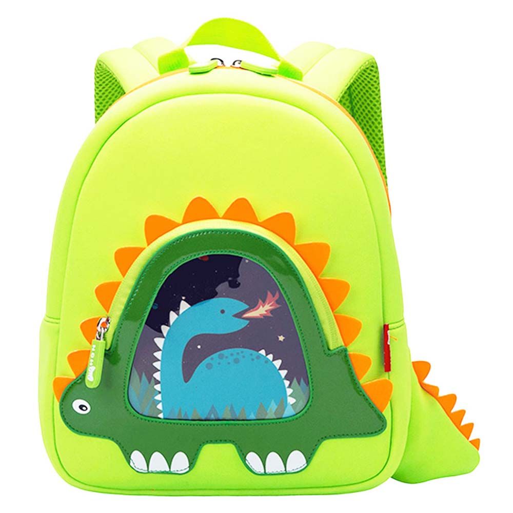 Nohoo - Jungle Stegosaurus Backpack - Green - 11.2-Inch