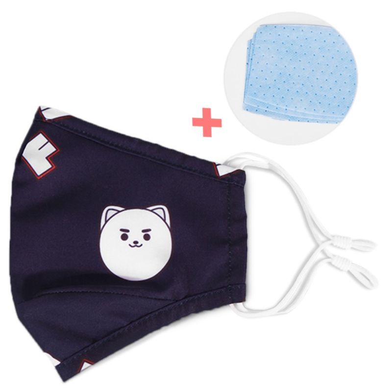 Nohoo Kids - Reusable Face Mask - Panda 