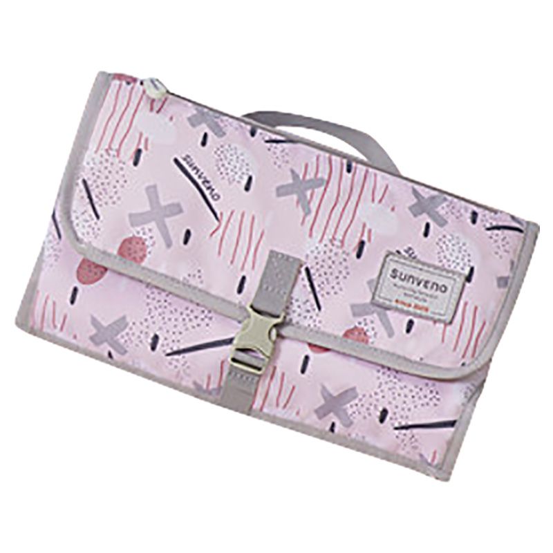 Sunveno - Diaper Changing Pad Clutch Kit - Pink