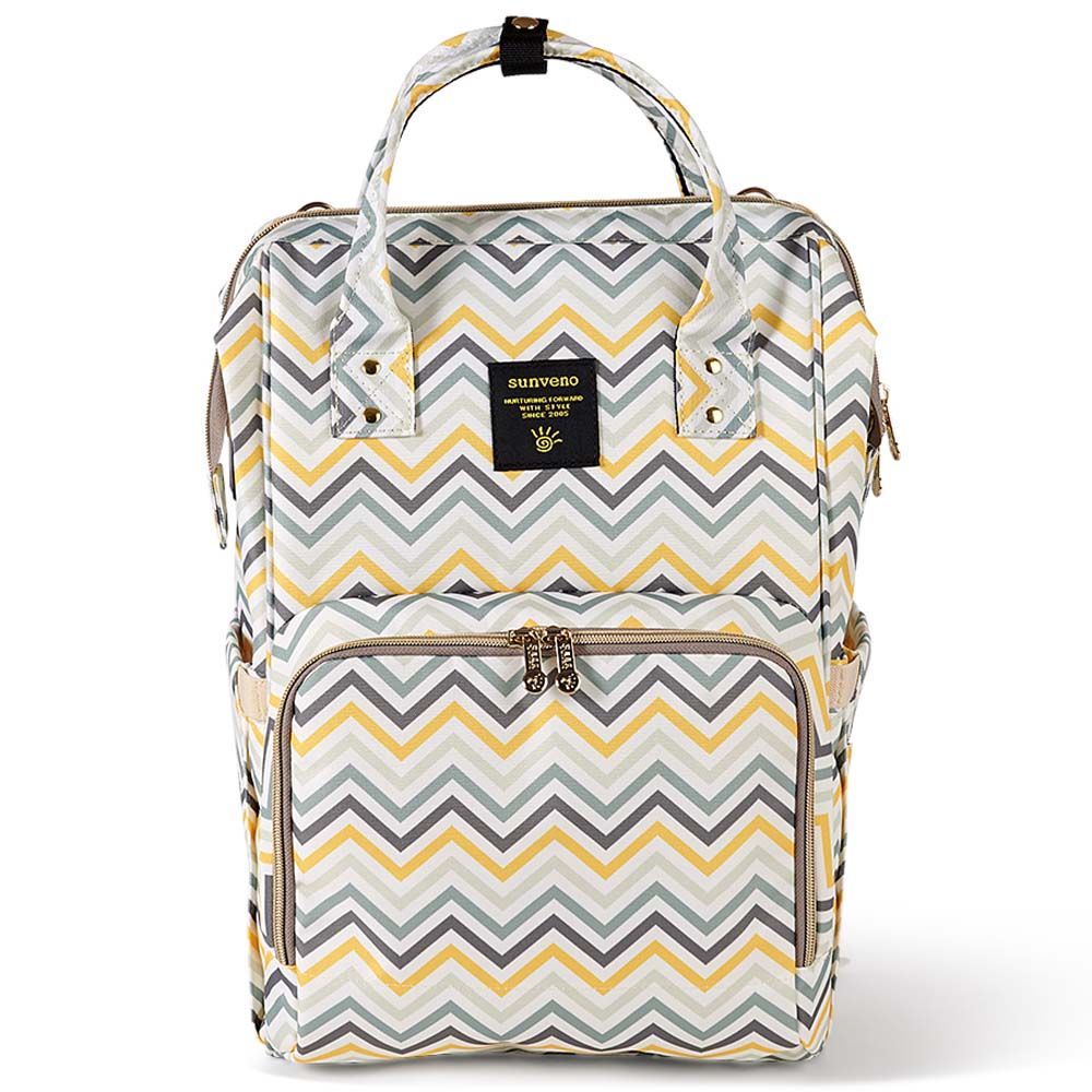 Sunveno - Diaper Bag - Yellow Wave