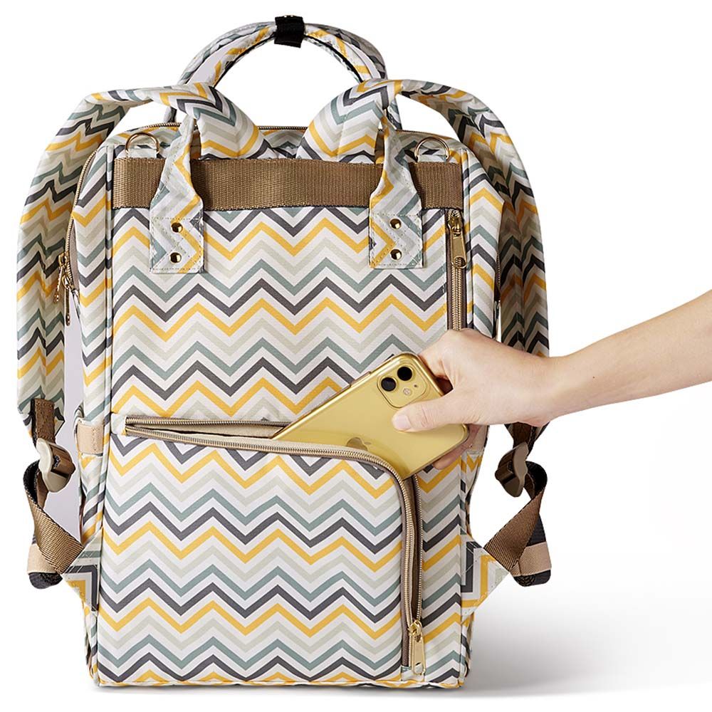 Sunveno - Diaper Bag - Yellow Wave