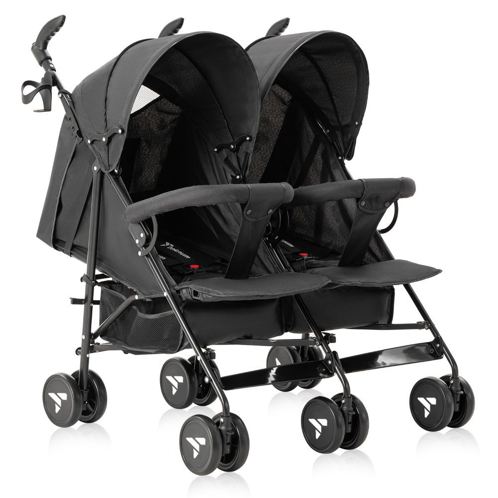 Teknum - Twin Stroller Fellow - Black