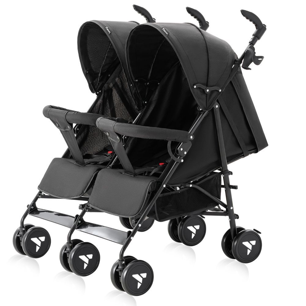 Teknum - Twin Stroller Fellow - Black