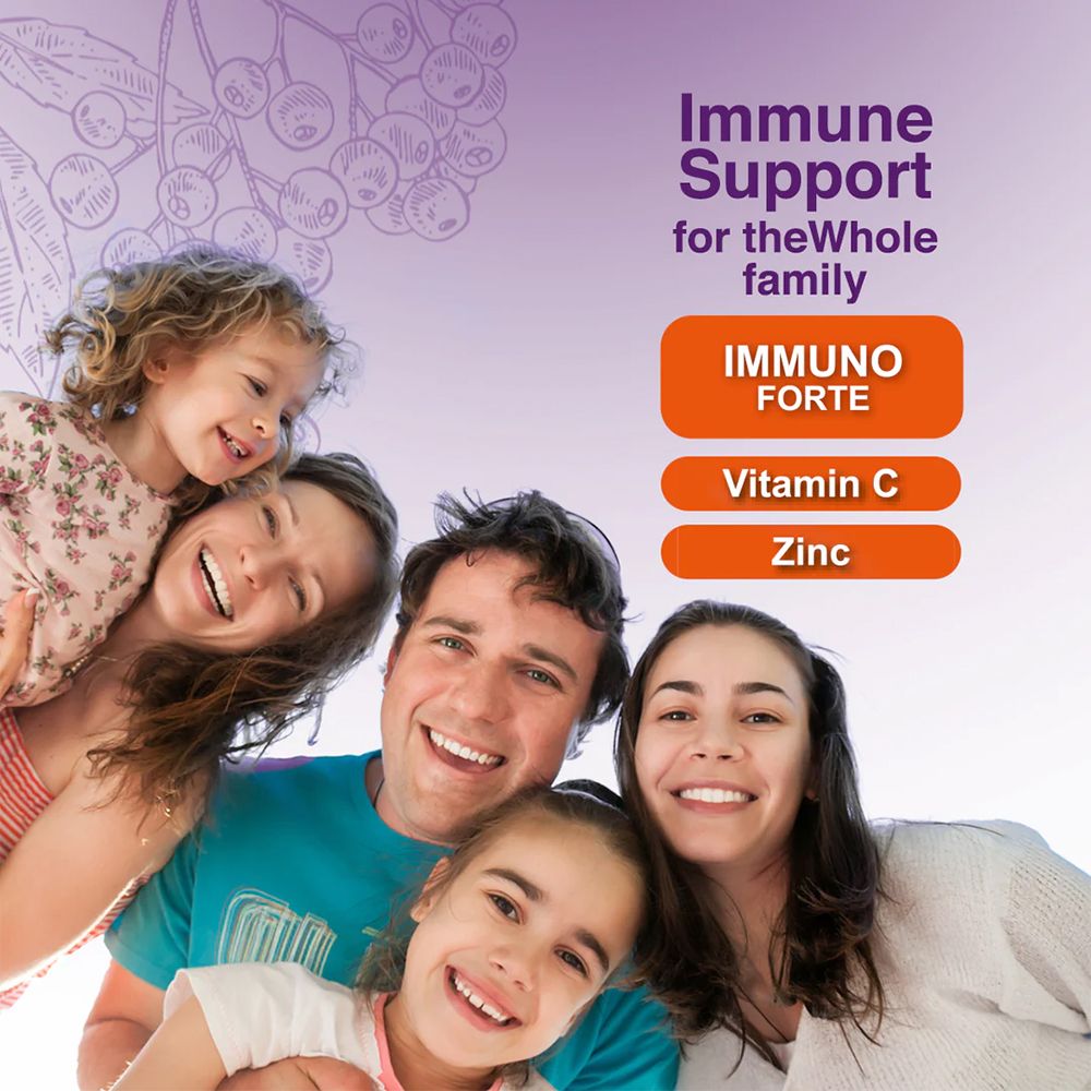 Sambucol - Kids Gummies + Immuno Forte Gummies - Family Immunity Power Pack