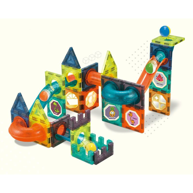 Little Learners Magnetic Block Set 66pcs Buy at Best Price from Mumzworld