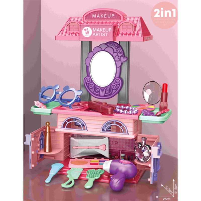 Little Learners - MakeUp Villa Playhouse 31Pcs