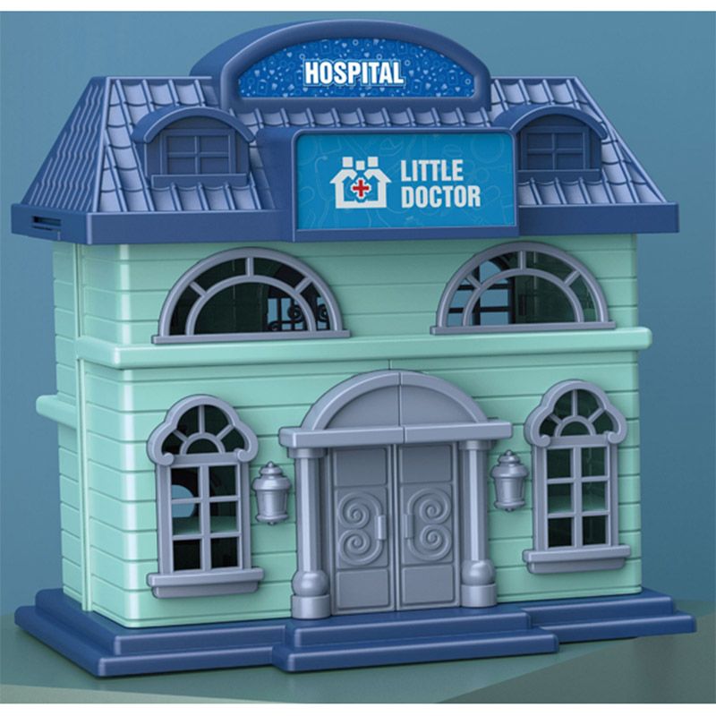 Little Learners - Doctor Set Play House 33Pcs (Exclusive)