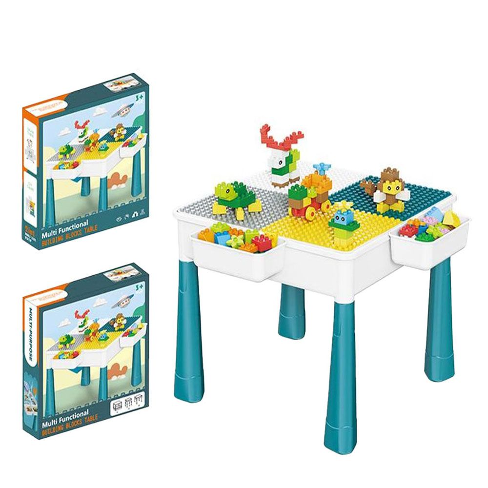 Little Learners - Multi-purpose Activity Blocks Table (Exclusive)