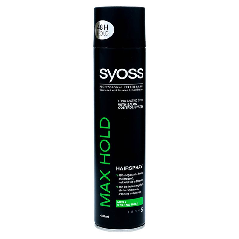 Henkel - Syoss Hair Spray Max Hold - 400ml