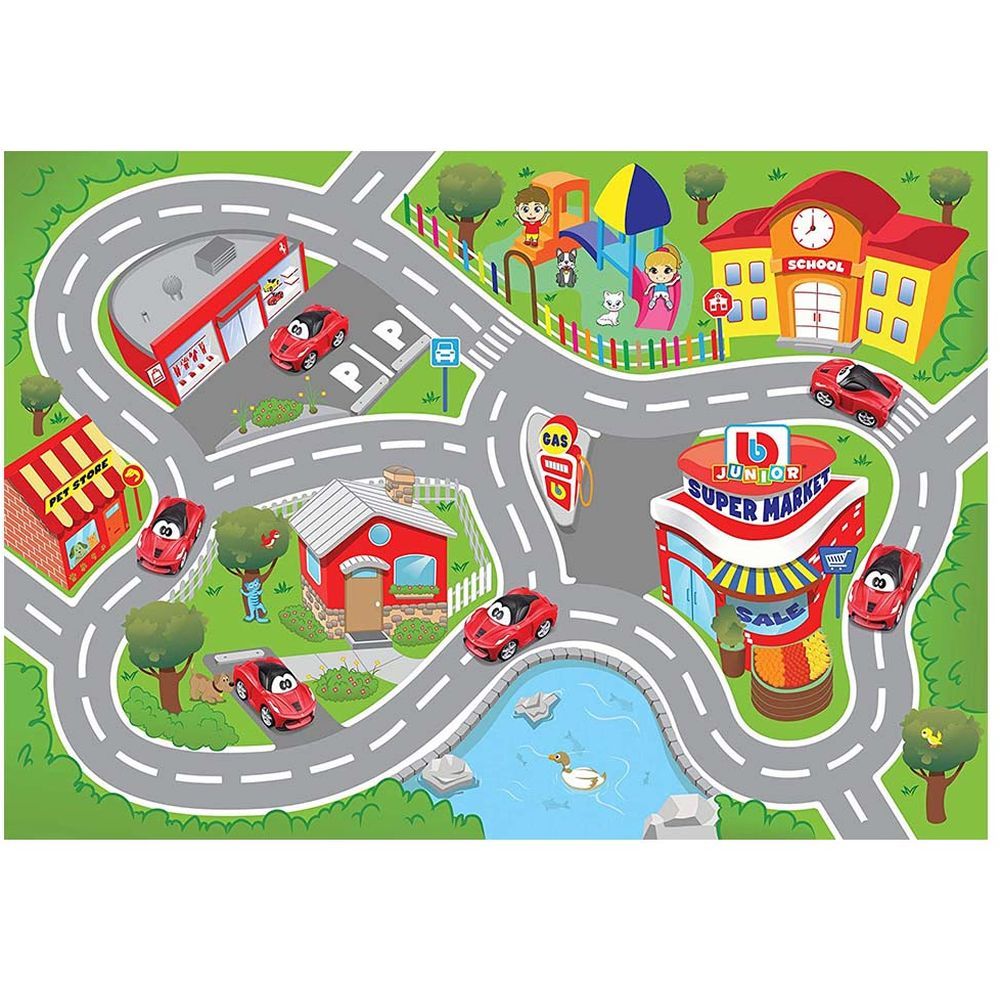 Maisto - Junior City Playmat w/ 1pc Laferrari