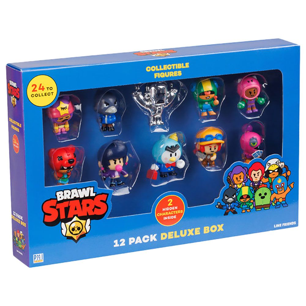 Brawls Star - Figures Deluxe Box - 12pcs - Style May Vary