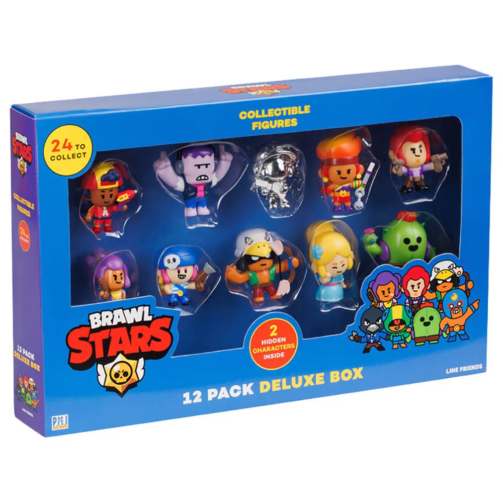 Brawls Star - Figures Deluxe Box - 12pcs - Style May Vary