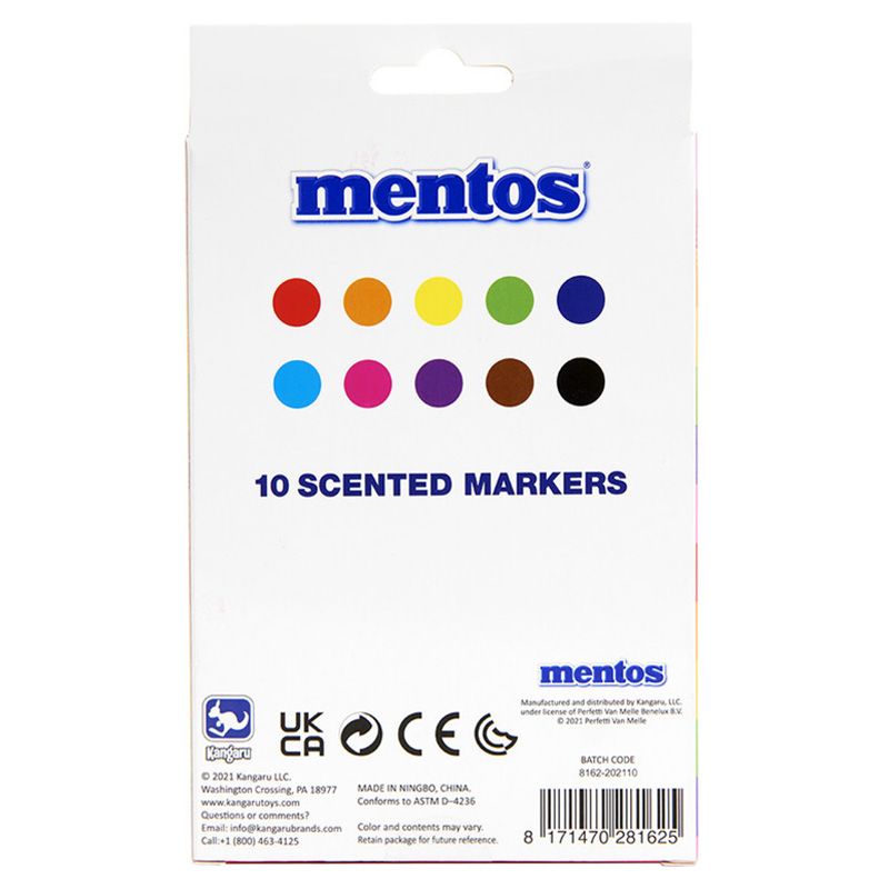 Mentos - Scented Supertip Markers - 10pcs