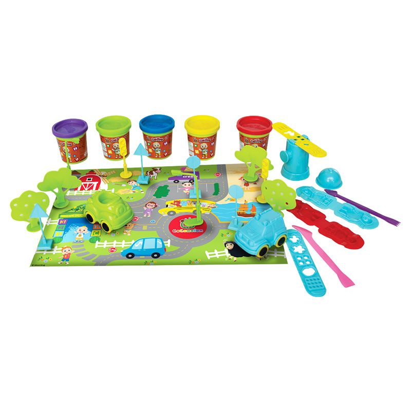 Cocomelon - JJ Happy City Playset - 35 pcs